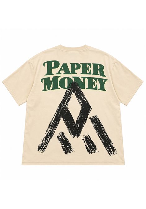 T-shirt con stampa PAPER MONEY | DISORDEROFF WHITE